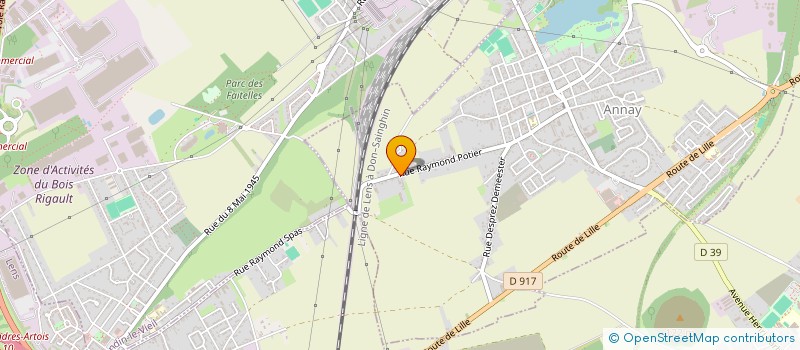 localisation de l'entreprise MONSIEUR STEEVE PARMENTIER  RIOM