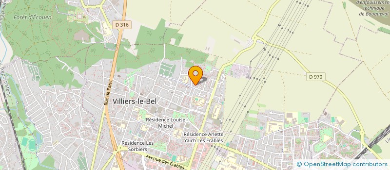 localisation de l'entreprise MONSIEUR STEEVE PERRICHON  VILLIERS-LE-BEL