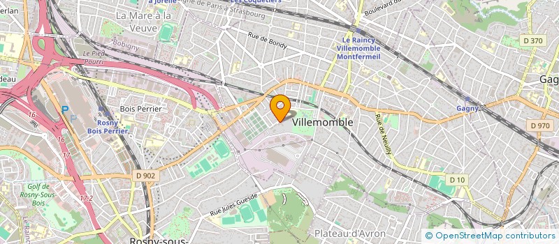 localisation de l'entreprise MONSIEUR STEEVE PHESSO à VILLEMOMBLE