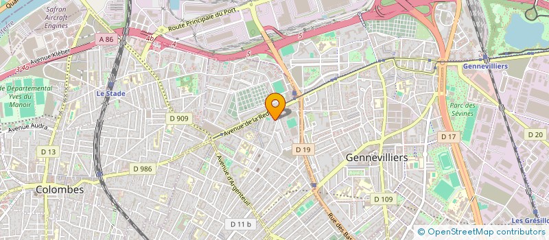 localisation de l'entreprise MONSIEUR STEEVE PHILANTUS  ASNIERES-SUR-SEINE
