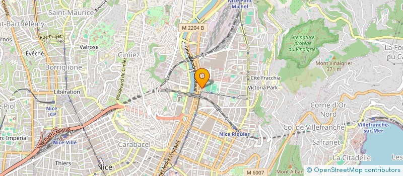 localisation de l'entreprise MONSIEUR STEEVE RAZZANTI à NICE