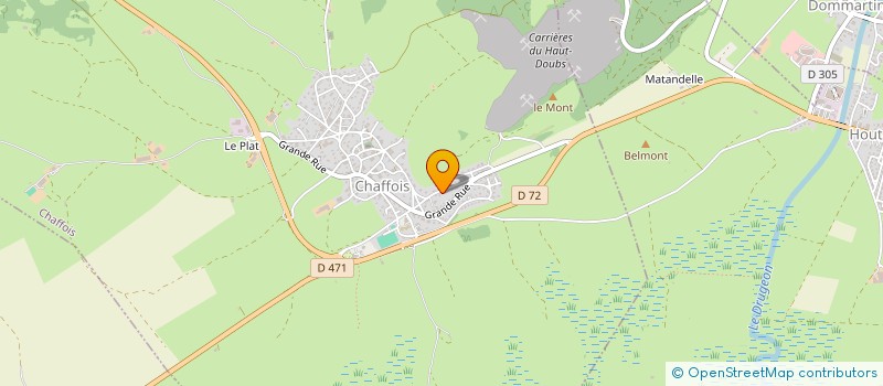 localisation de l'entreprise MONSIEUR STEEVE REZEAU  CHAFFOIS