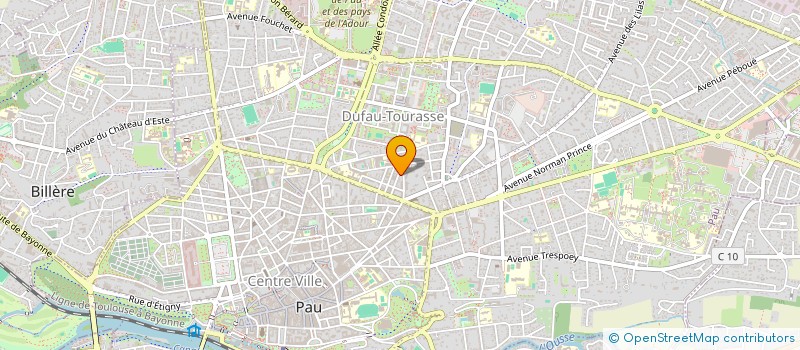 localisation de l'entreprise MONSIEUR STEEVE SARREMIA à PAU