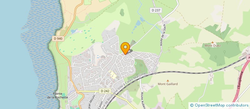 localisation de l'entreprise MONSIEUR STEEVE SAUVAGE  WIMEREUX