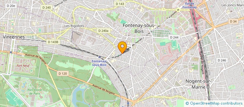 localisation de l'entreprise MONSIEUR STEEVE SEBAN à FONTENAY-SOUS-BOIS
