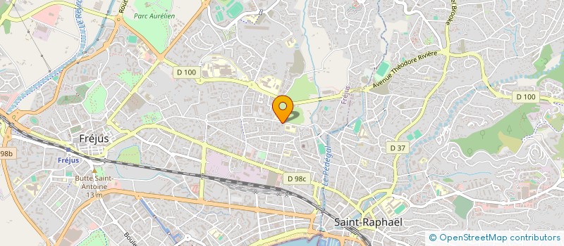 localisation de l'entreprise MONSIEUR STEEVE SEGUIN à FREJUS