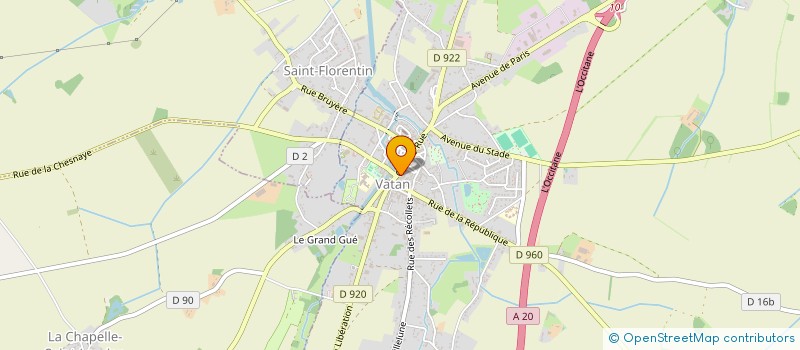 localisation de l'entreprise MONSIEUR STEEVE SPEDER à VATAN