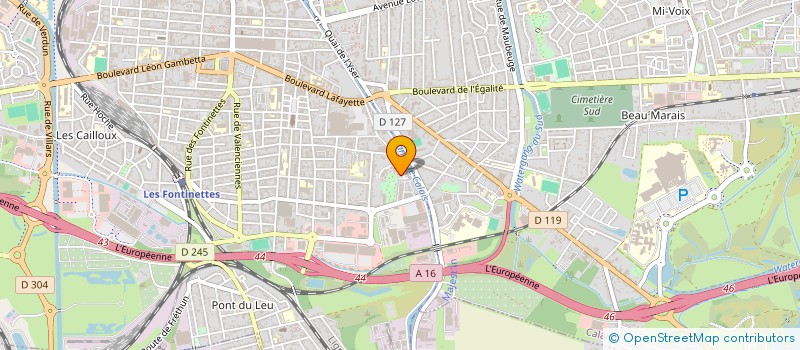 localisation de l'entreprise MONSIEUR STEEVE TOULOTTE  CALAIS