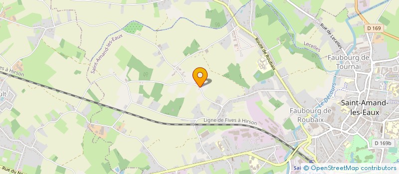 localisation de l'entreprise MONSIEUR STEEVE TRANCARD à SAINT-AMAND-LES-EAUX