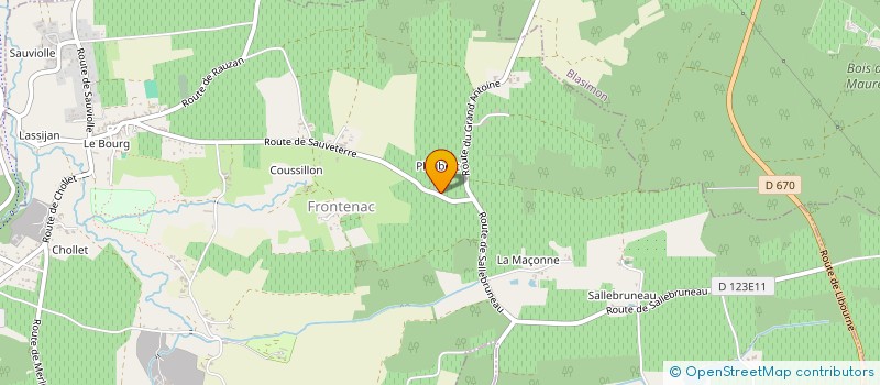 localisation de l'entreprise MONSIEUR STEEVE VARISCO  FRONTENAC