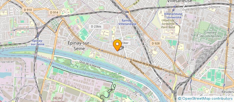 localisation de l'entreprise MONSIEUR STEEVE VETHANAYAGAM à EPINAY-SUR-SEINE