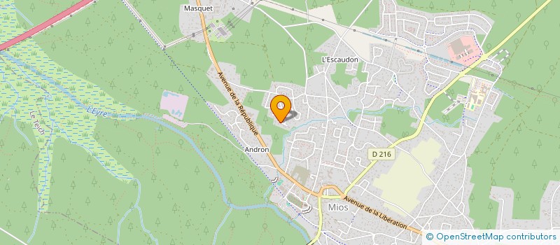 localisation de l'entreprise MONSIEUR STEEVE VIDAL  MIOS