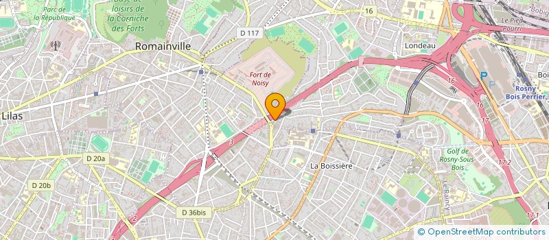 localisation de l'entreprise MONSIEUR STEEVE XU à NOISY-LE-SEC