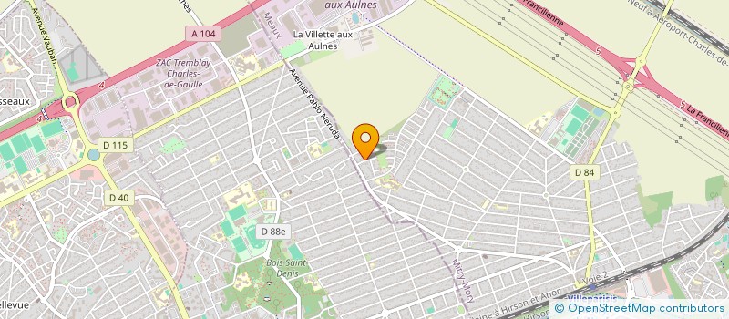 localisation de l'entreprise MONSIEUR STEEVEN AIT HATRIT  MITRY-MORY