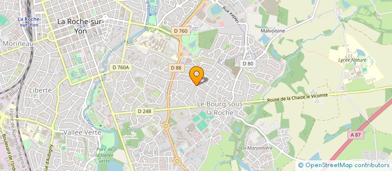 localisation de l'entreprise MONSIEUR STEEVEN BARTOLI à LA ROCHE-SUR-YON