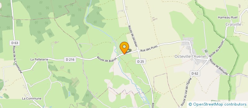 localisation de l'entreprise MONSIEUR STEEVEN BONNET  OCTEVILLE-L'AVENEL