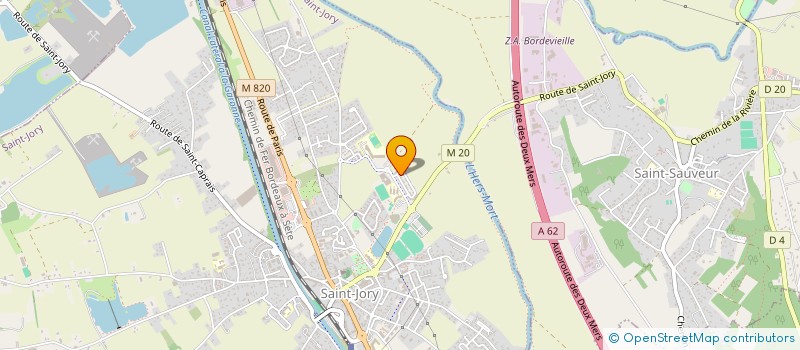 localisation de l'entreprise MONSIEUR STEEVEN CAPPELLOT  SAINT-JORY