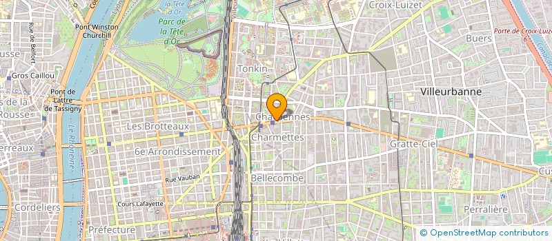 localisation de l'entreprise MONSIEUR STEEVEN CHEVALLIER  VILLEURBANNE