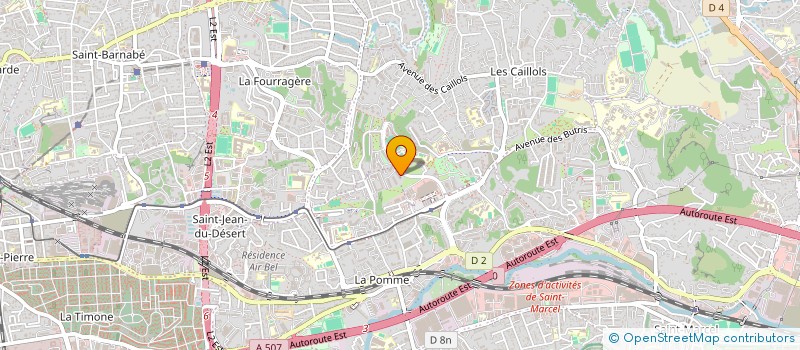 localisation de l'entreprise MONSIEUR STEEVEN CHRISTEN  MARSEILLE