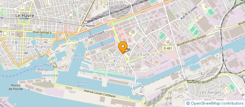 localisation de l'entreprise MONSIEUR STEEVEN DEVEAUX à LE HAVRE