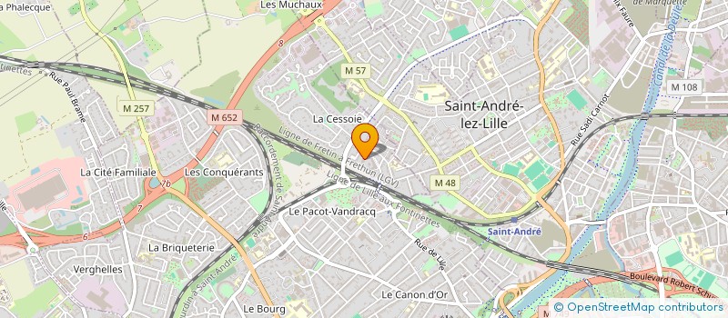 localisation de l'entreprise MONSIEUR STEEVEN DRUGMAN à LAMBERSART
