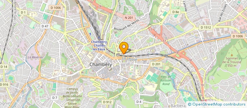 localisation de l'entreprise MONSIEUR STEEVEN DUCHENE  CHAMBERY