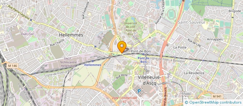 localisation de l'entreprise MONSIEUR STEEVEN LAKEL à VILLENEUVE-D'ASCQ