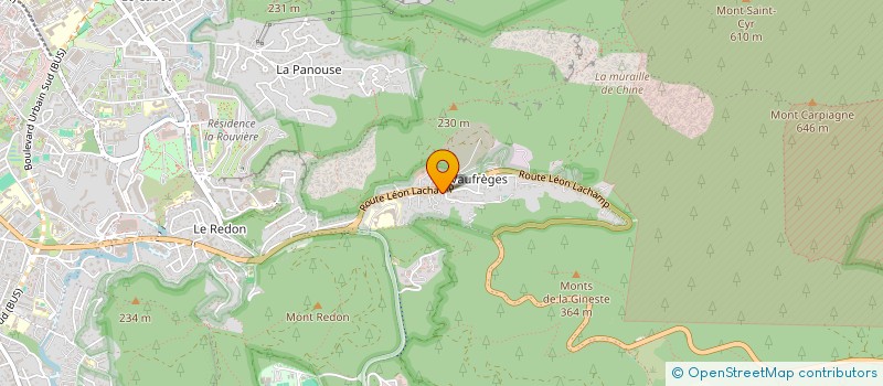 localisation de l'entreprise MONSIEUR STEEVEN LIEUTAUD à MARSEILLE
