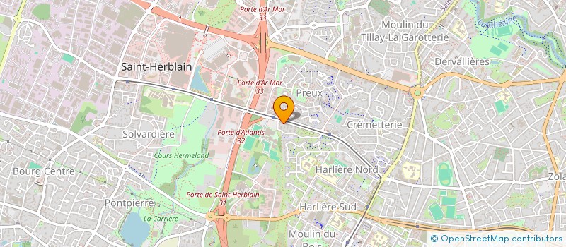 localisation de l'entreprise MONSIEUR STEEVEN NONCENT  SAINT-HERBLAIN