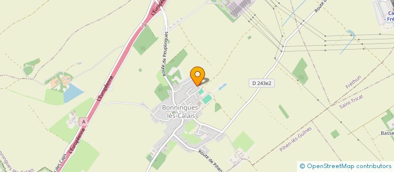 localisation de l'entreprise MONSIEUR STEEVEN REGNAULT  BONNINGUES-LES-CALAIS