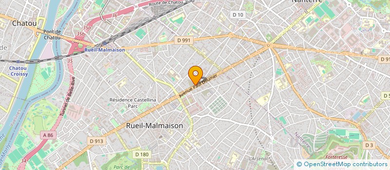 localisation de l'entreprise MONSIEUR STEEVEN SCHIMDT à RUEIL-MALMAISON