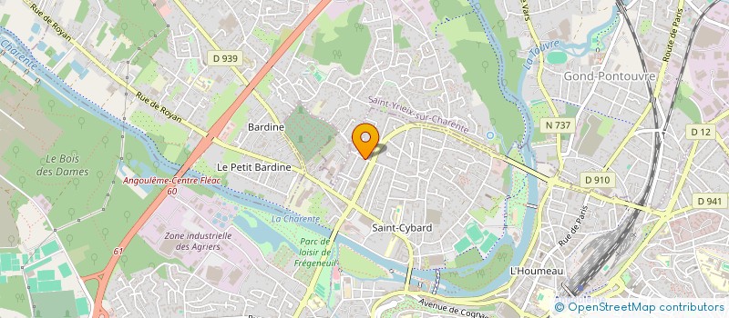 localisation de l'entreprise MONSIEUR STEEVEN TEIXEIRA à ANGOULEME