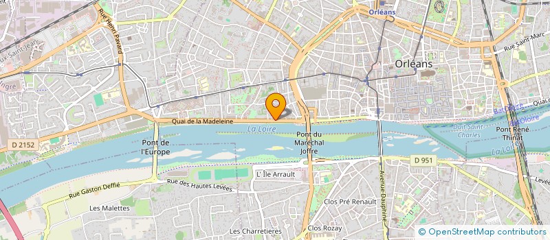 localisation de l'entreprise MONSIEUR STEEVENE SERBIN  ORLEANS