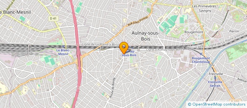 localisation de l'entreprise MONSIEUR STEEVENS TRUDELLE  AULNAY-SOUS-BOIS