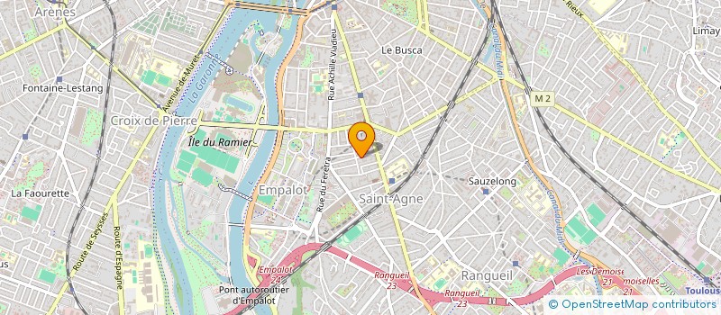 localisation de l'entreprise MONSIEUR STEEVENSON DORCENNA  TOULOUSE