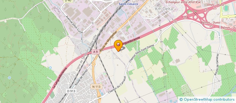 localisation de l'entreprise MONSIEUR STEEVES HOSPICE à NIMES