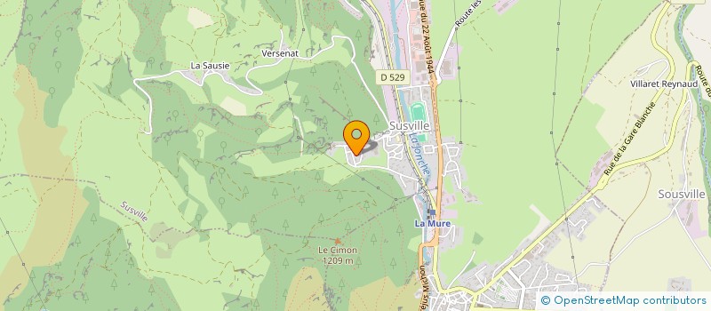 localisation de l'entreprise MONSIEUR STEEVY DIESENER  SUSVILLE