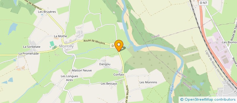 localisation de l'entreprise MONSIEUR STEEVY FLICK  MONTILLY