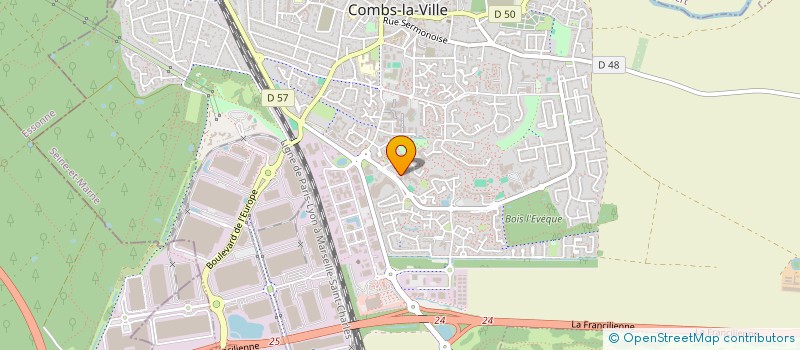 localisation de l'entreprise MONSIEUR STEEVY LABRUYERE  COMBS-LA-VILLE