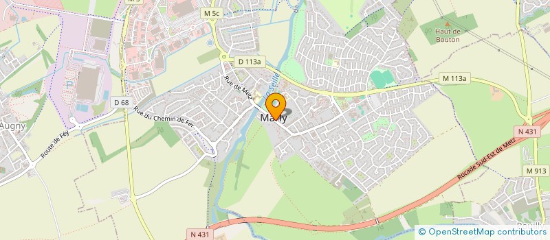 localisation de l'entreprise MONSIEUR STEEVY THALLOT  MARLY