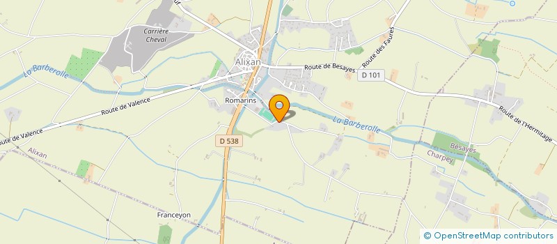 localisation de l'entreprise MONSIEUR STEEVY UHLMANN à ALIXAN