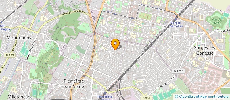 localisation de l'entreprise MONSIEUR STEFAAN COULIER à PIERREFITTE-SUR-SEINE