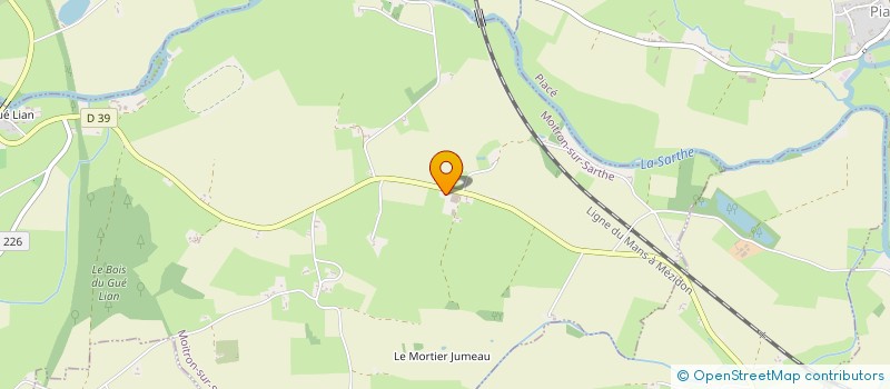 localisation de l'entreprise MONSIEUR STEFAAN LIPPENS  MOITRON-SUR-SARTHE