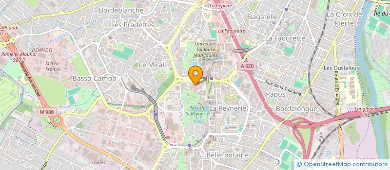 localisation de l'entreprise MONSIEUR STEFAN BALITRAND à TOULOUSE