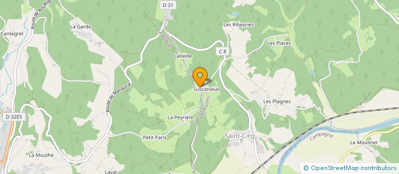 localisation de l'entreprise MONSIEUR STEFAN BANGERT  PEYZAC-LE-MOUSTIER