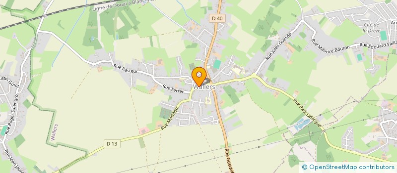 localisation de l'entreprise MONSIEUR STEFAN BARBU  WALLERS