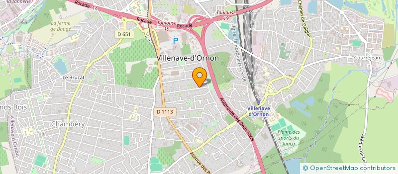 localisation de l'entreprise MONSIEUR STEFAN BLANCHART à VILLENAVE-D'ORNON