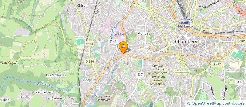 localisation de l'entreprise MONSIEUR STEFAN BOEV à CHAMBERY