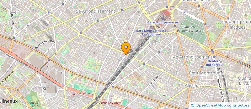 localisation de l'entreprise MONSIEUR STEFAN BORJESSON  PARIS