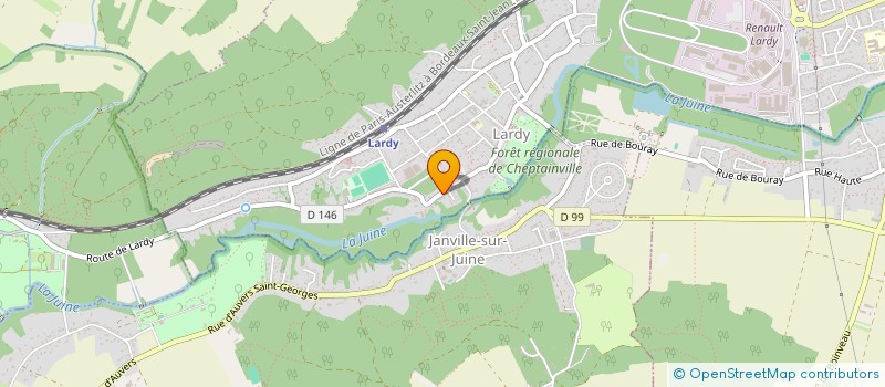 localisation de l'entreprise MONSIEUR STEFAN BRIERE à JANVILLE-SUR-JUINE